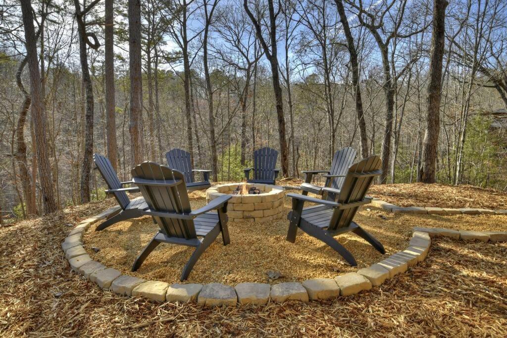 Rosewood Retreat - Hot Tub Fire Pit Pool Table Villa Blue Ridge Exterior photo