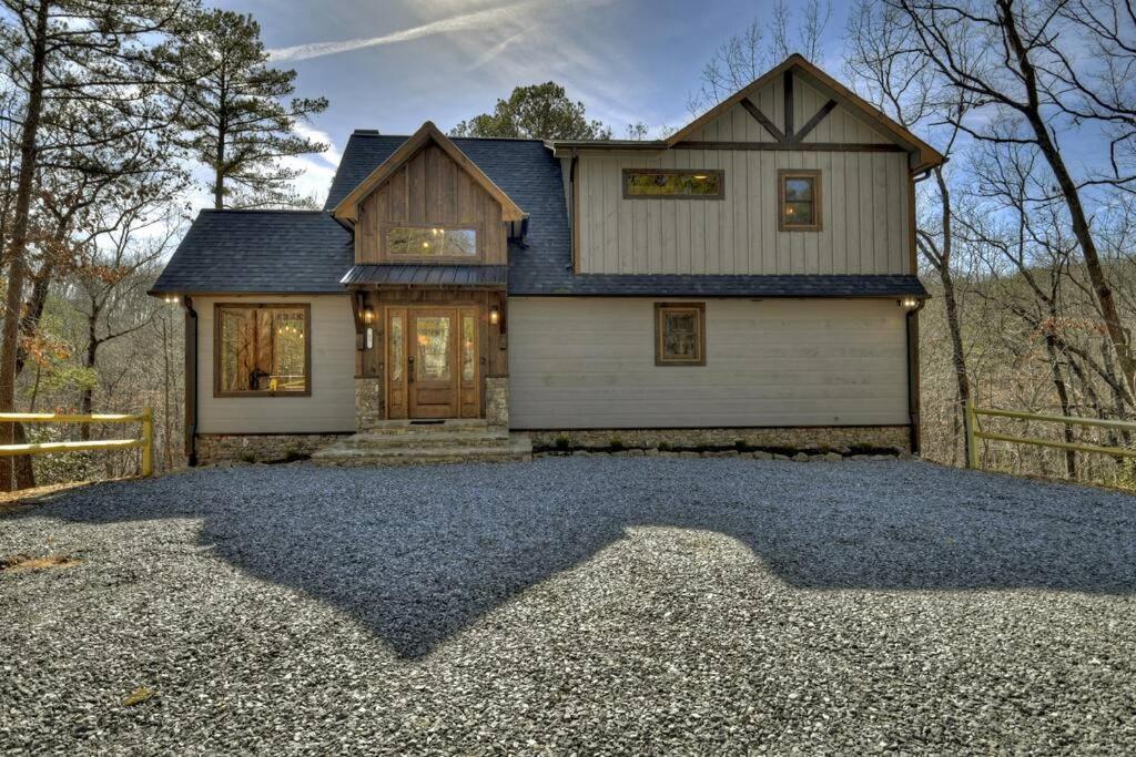 Rosewood Retreat - Hot Tub Fire Pit Pool Table Villa Blue Ridge Exterior photo